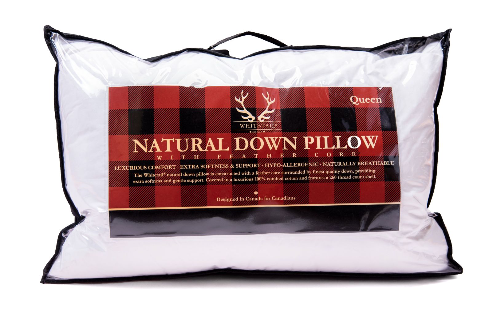 Whitetail Feather Down Pillow